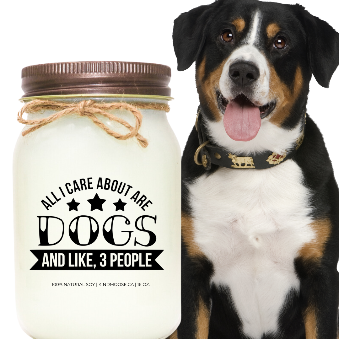 ALL I CARE ABOUT ARE DOGS ADN LIKE, 3 PEOPLE