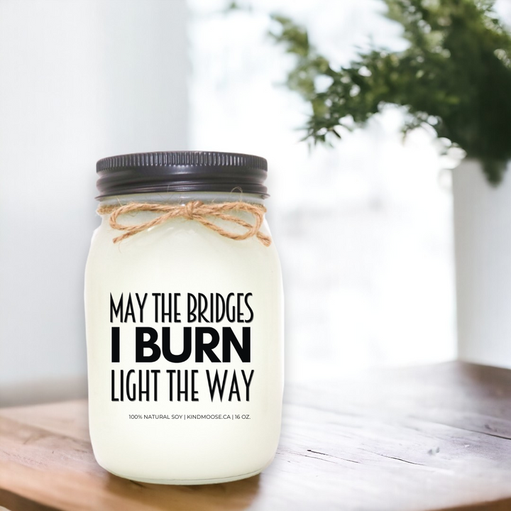 May The Bridges I Burn Light The Way