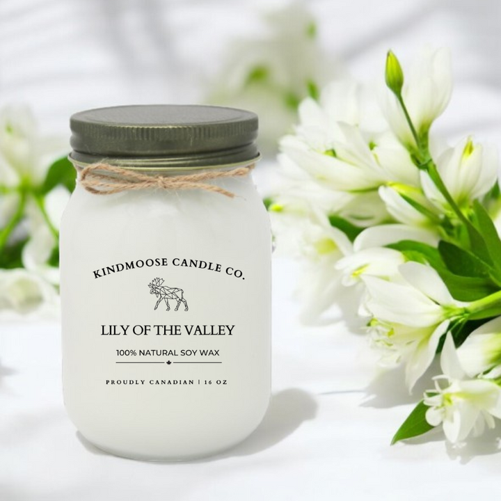 LILY OF THE VALLEY Soy Wax Candle 16 oz