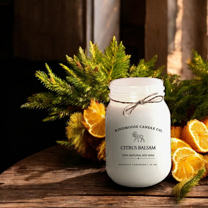 CITRUS BALSAM Soy Wax Candle 16 oz