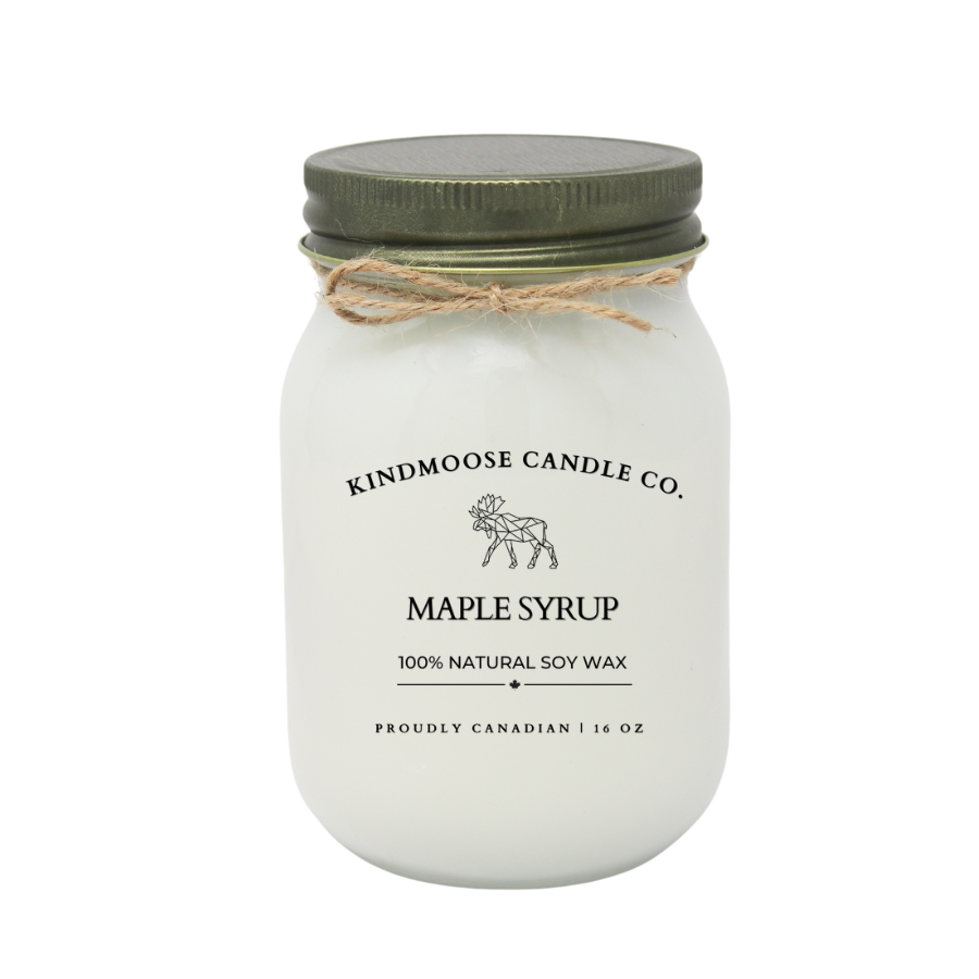 MAPLE SYRUP Soy Wax Candle 16 oz