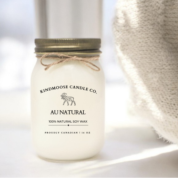 AU NATURAL Soy Wax Candle 16 oz