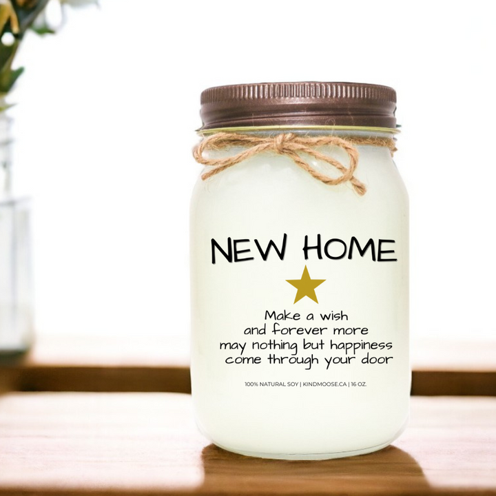 New Home, Make a wish and forever more may nothing but happiness come through your door.