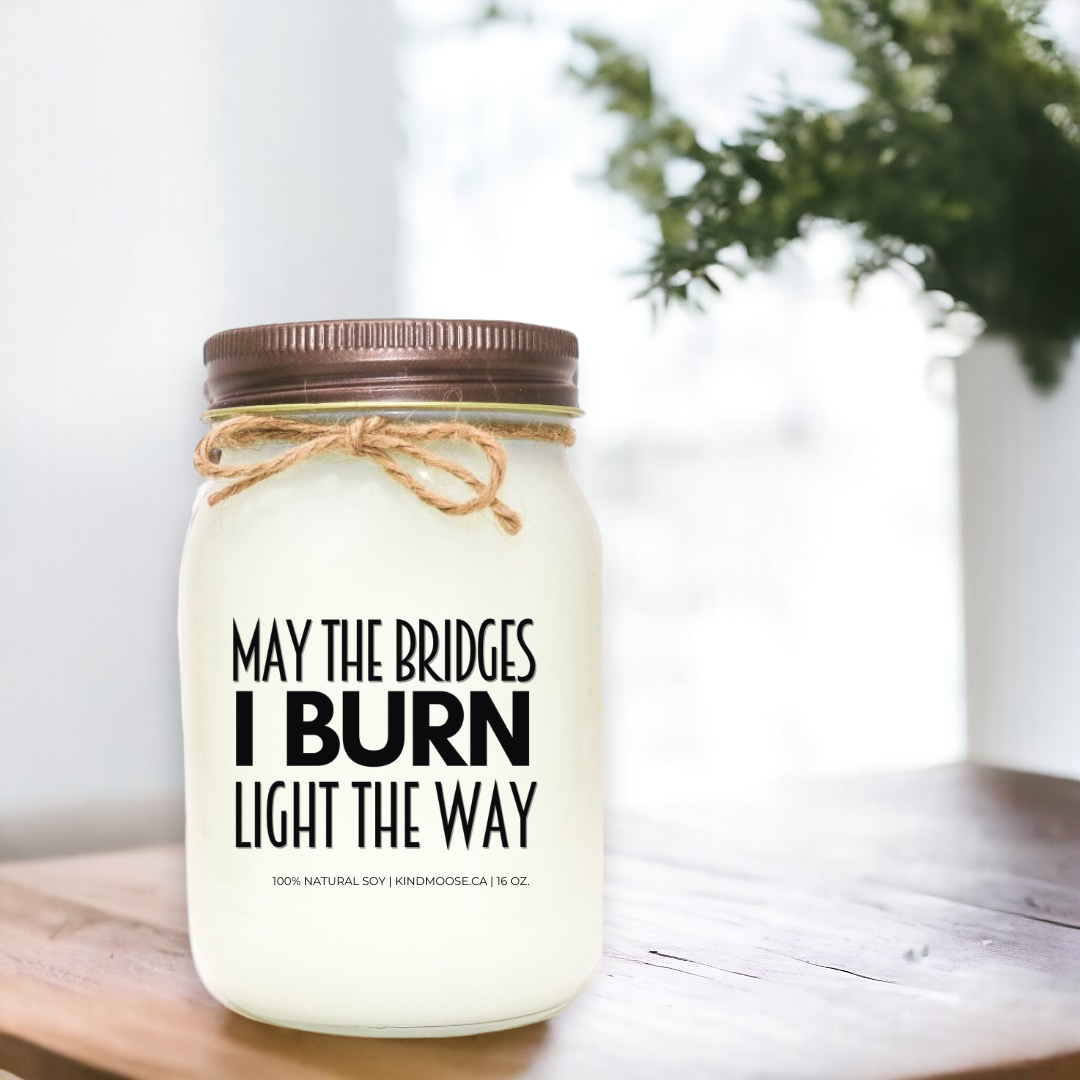 May The Bridges I Burn Light The Way