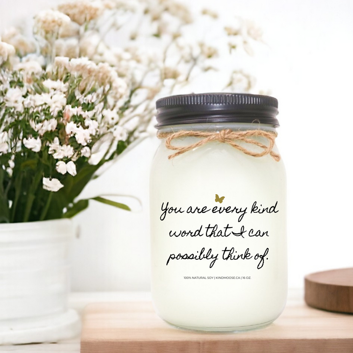 You are every kind word I can possibly think of
