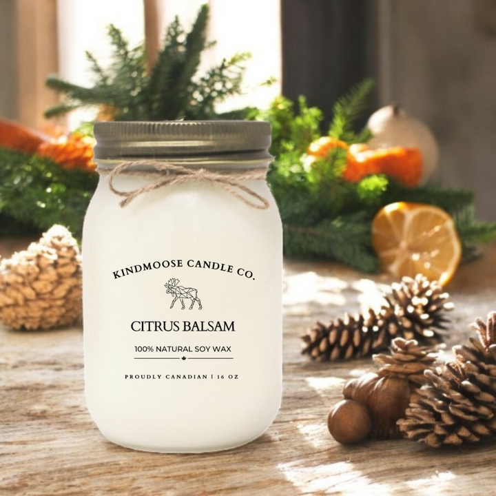 CITRUS BALSAM Soy Wax Candle 16 oz