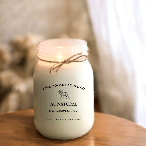 AU NATURAL Soy Wax Candle 16 oz
