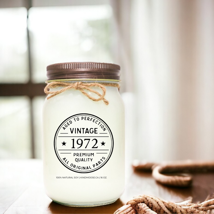 Aged to Perfection - Customizable Birthday Candle