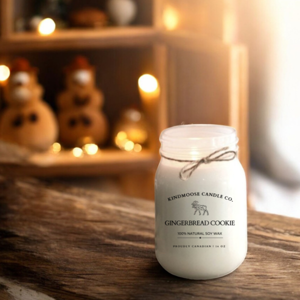 GINGERBREAD COOKIE Soy Wax Candle 16 oz