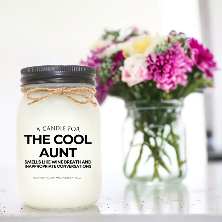 A Candle for The Cool Aunt