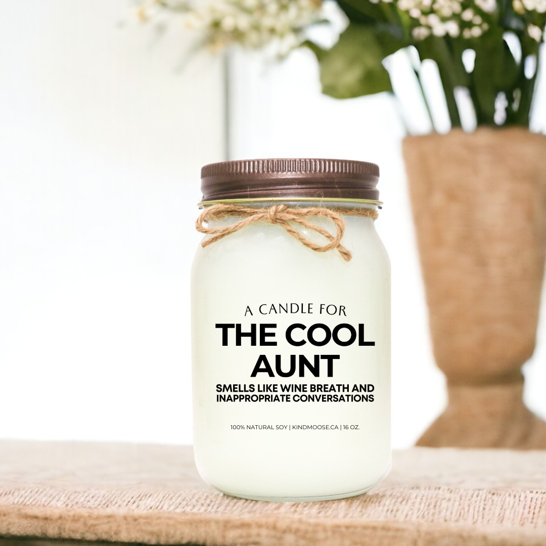 A Candle for The Cool Aunt