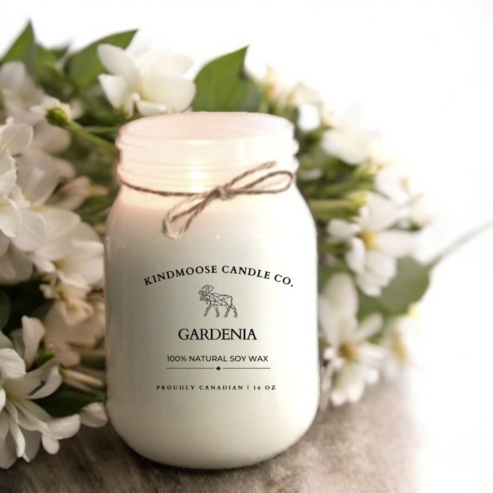 GARDENIA Soy Wax Candle 16 oz