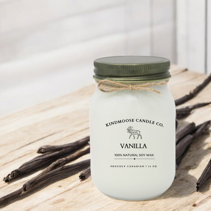 VANILLA Soy Wax Candle 16 oz