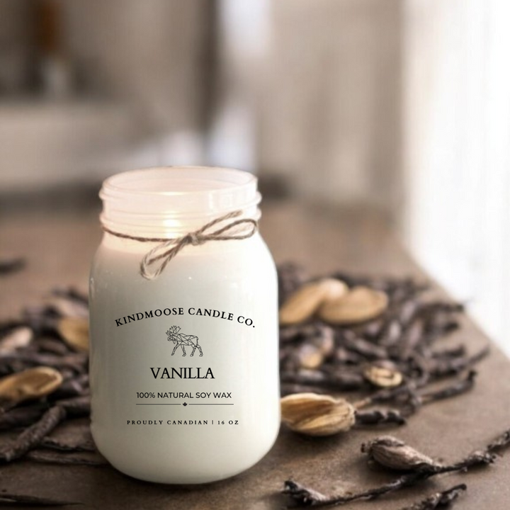 VANILLA Soy Wax Candle 16 oz