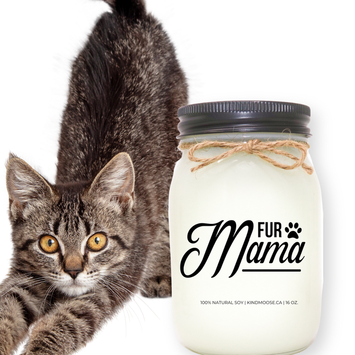 KINDMOOSE CANDLE CO 16 oz Candle Fur Mama