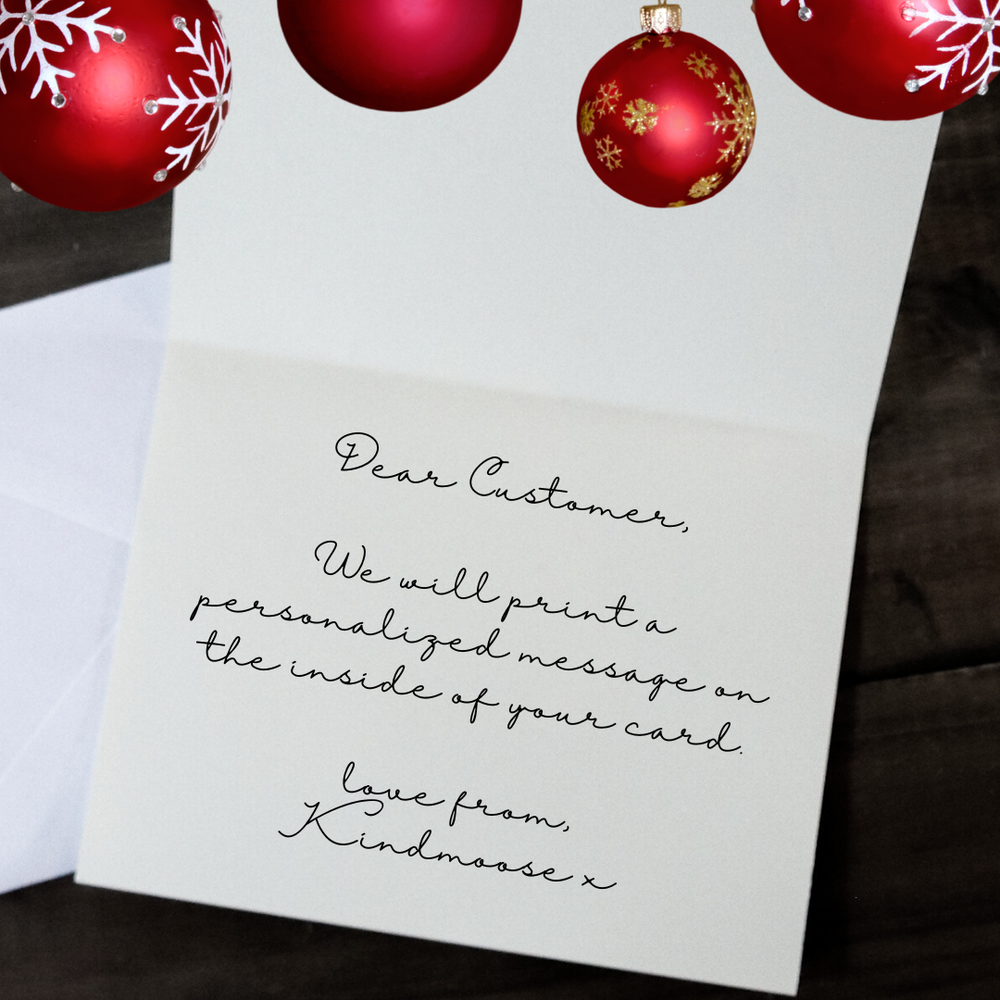 KINDMOOSE CANDLE CO Greeting Cards When I think about you I want to touch my elf