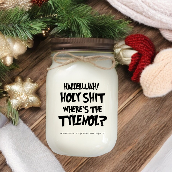 HALLELUJAH! HOLY SHIT, WHERE'S THE TYLENOL? - 16oz