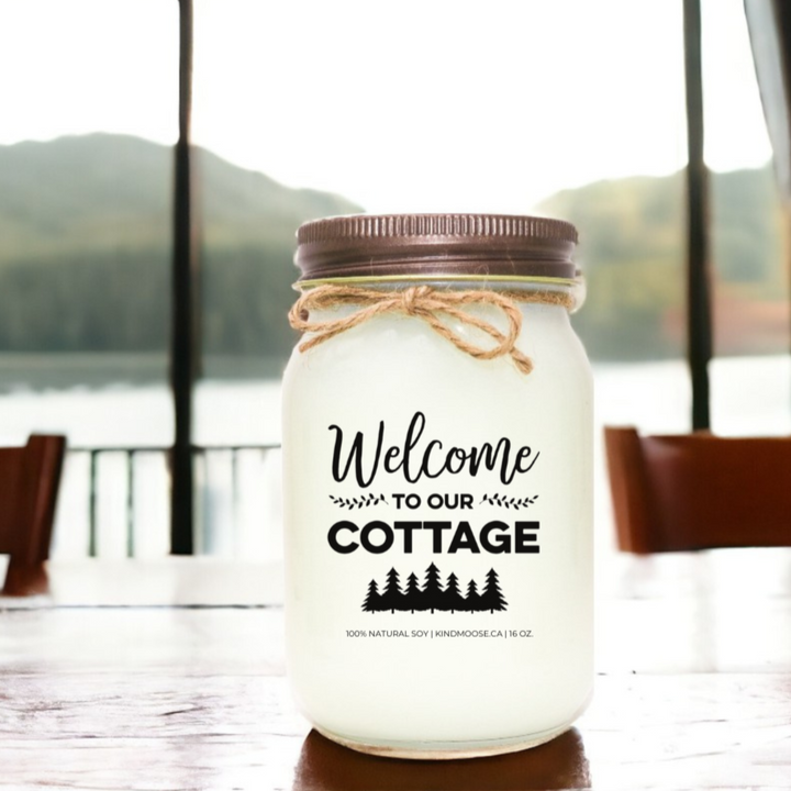 Welcome to our Cottage - Scented Soy Candle