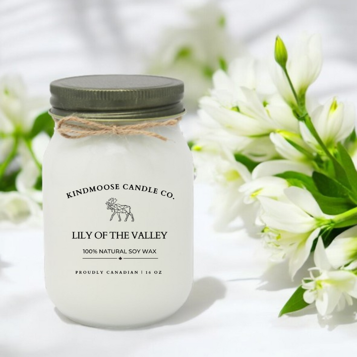 Lily of The Valley  Soy Wax Candle 16 oz