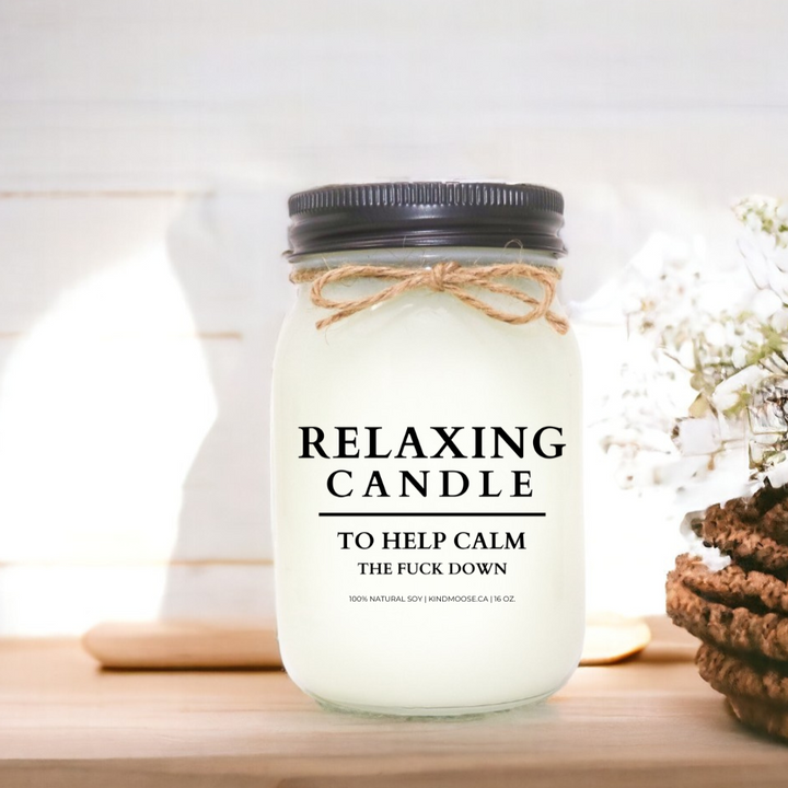 Relaxing Candle, To Help You Calm The F-down