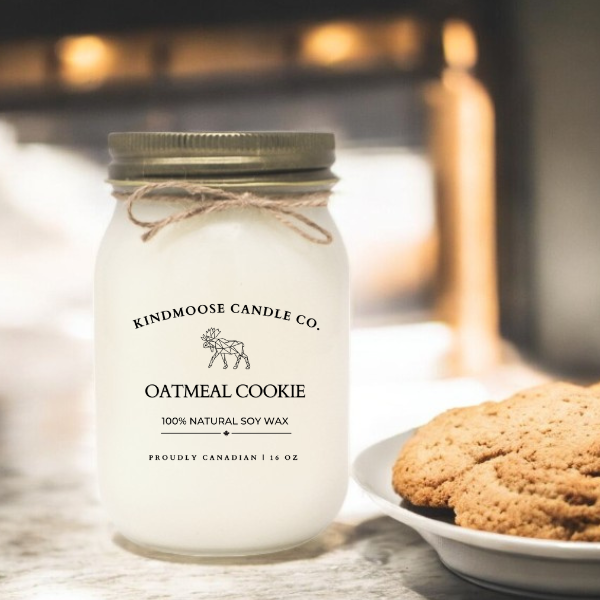 OATMEAL COOKIES Soy Wax Candle 16 oz