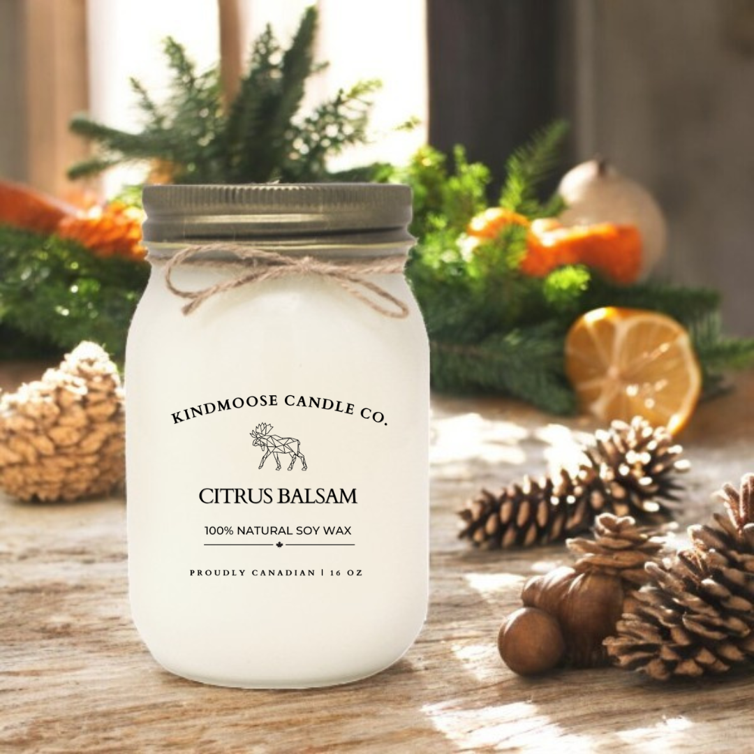 Citrus Balsam Soy Wax Candle 16 oz