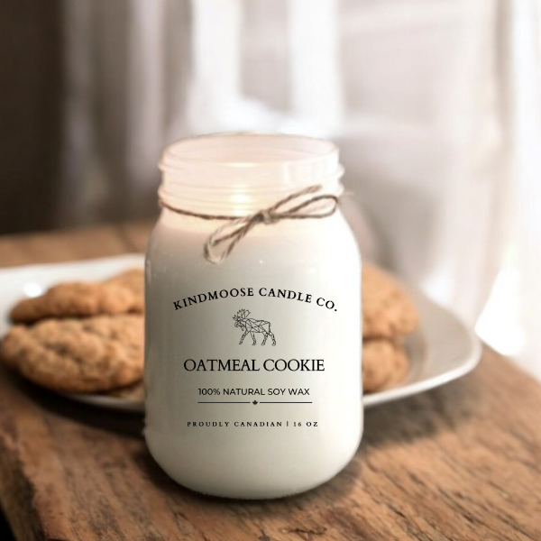 OATMEAL COOKIES Soy Wax Candle 16 oz