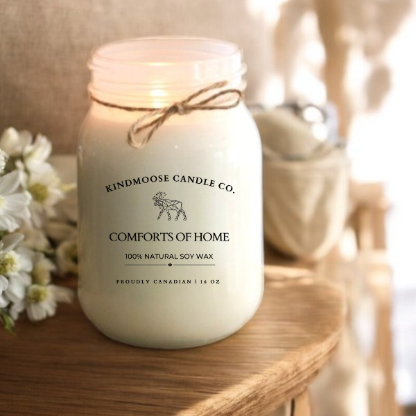 COMFORTS OF HOME Soy Wax Candle 16 oz