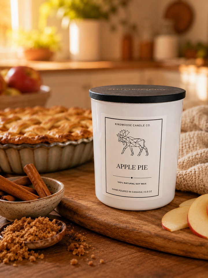 APPLE PIE - Double Wick Soy Candle