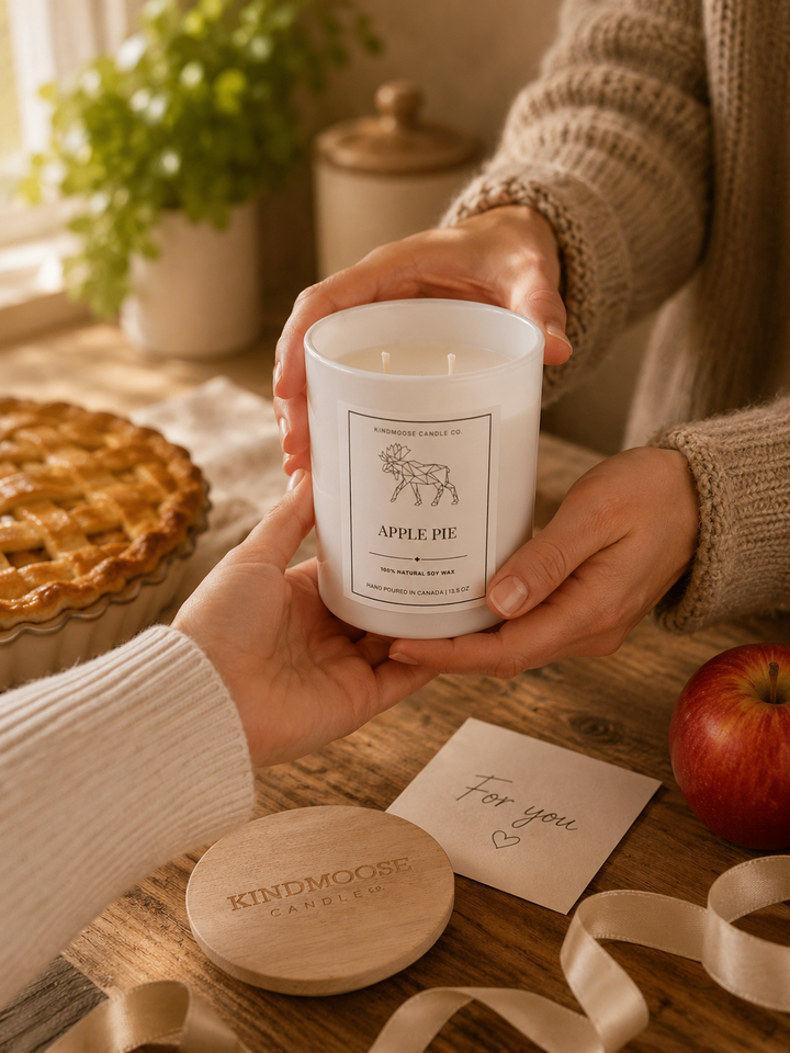 APPLE PIE - Double Wick Soy Candle