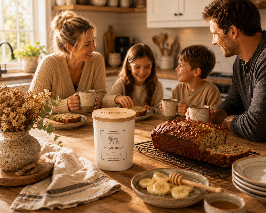 BANANA BREAD - Double Wick Soy Candle