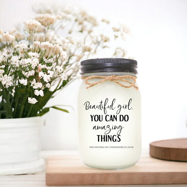 BEAUTIFUL GIRL, YOU CAN DO AMAZING THINGS - 16oz