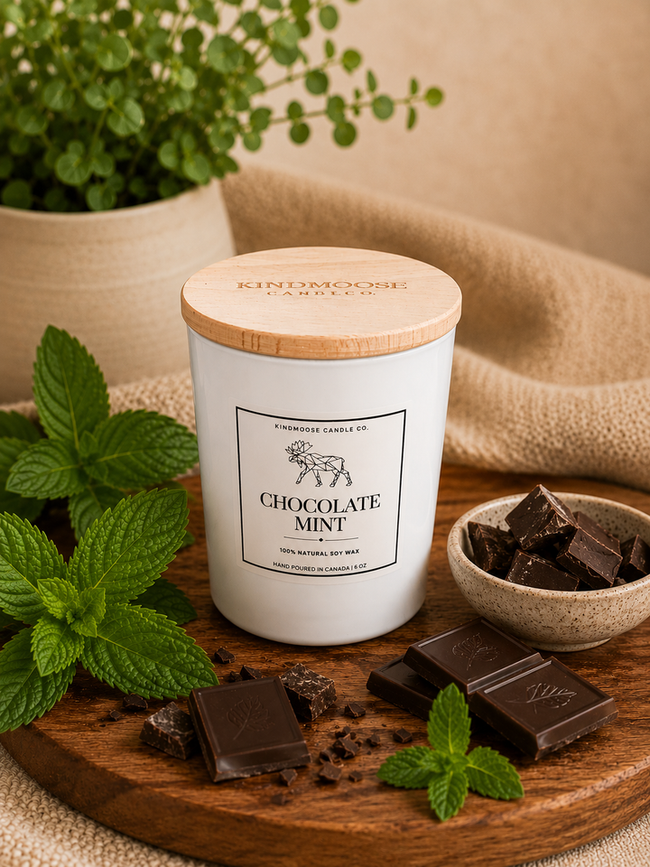 CHOCOLATE MINT - WHERE INDULGENCE MEETS FRESHNESS - 6 oz