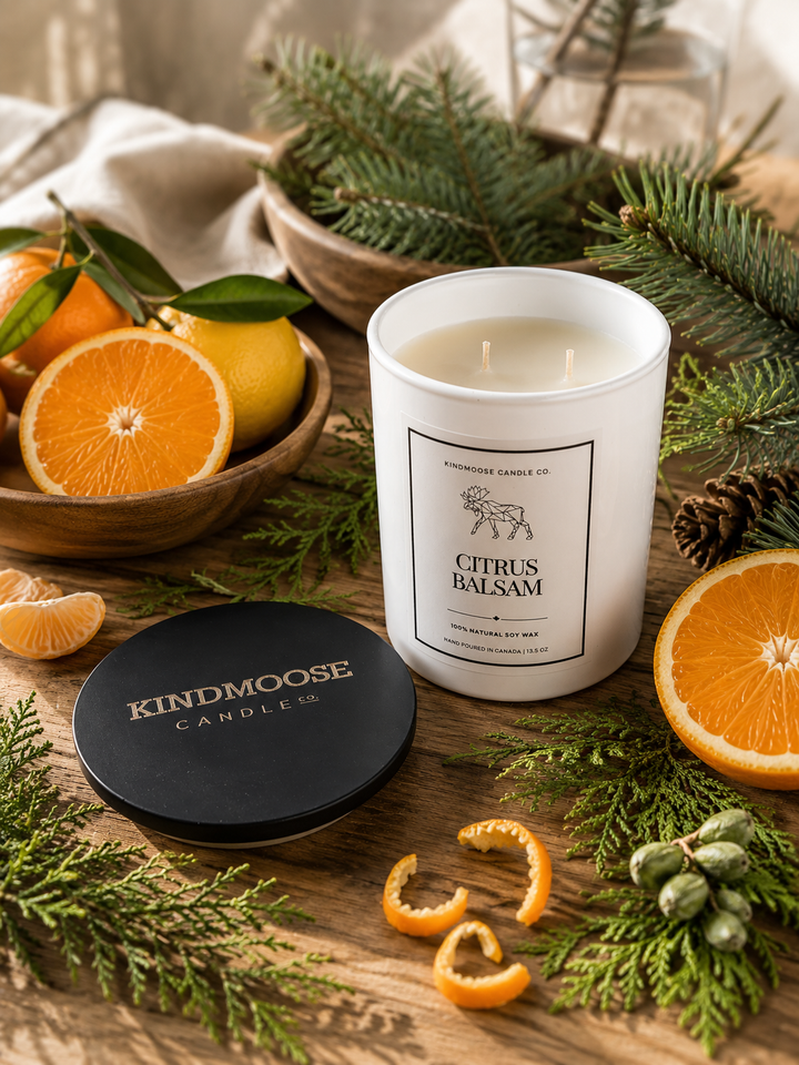 CITRUS BALSAM - Double Wick Soy Candle