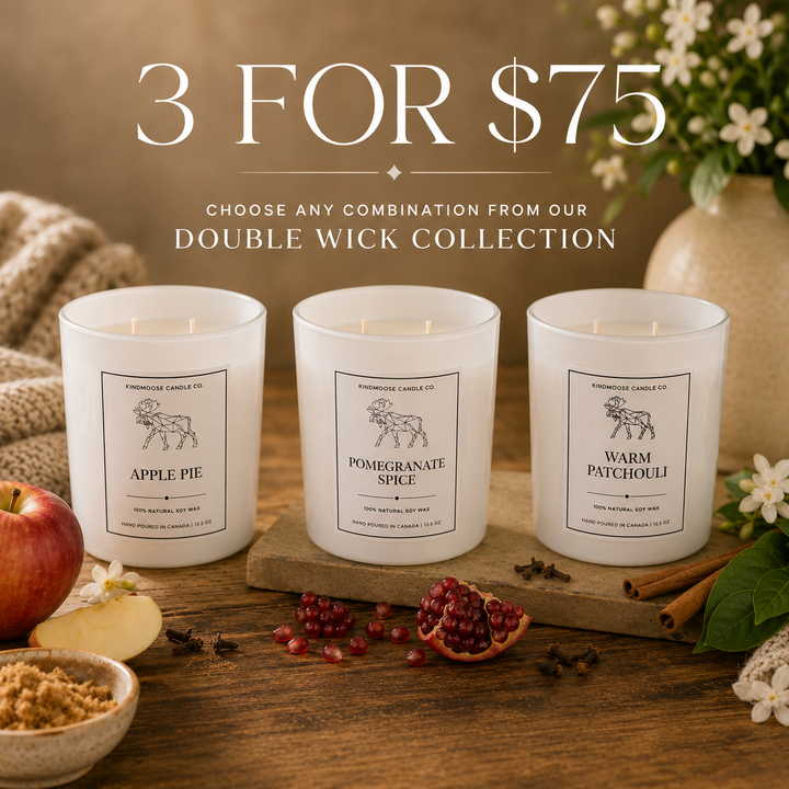 APPLE PIE - Double Wick Soy Candle