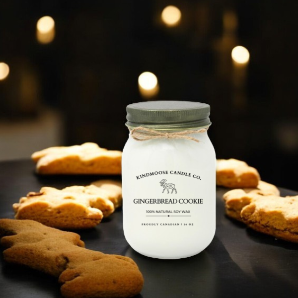 GINGERBREAD COOKIE  Soy Wax Candle 16 oz