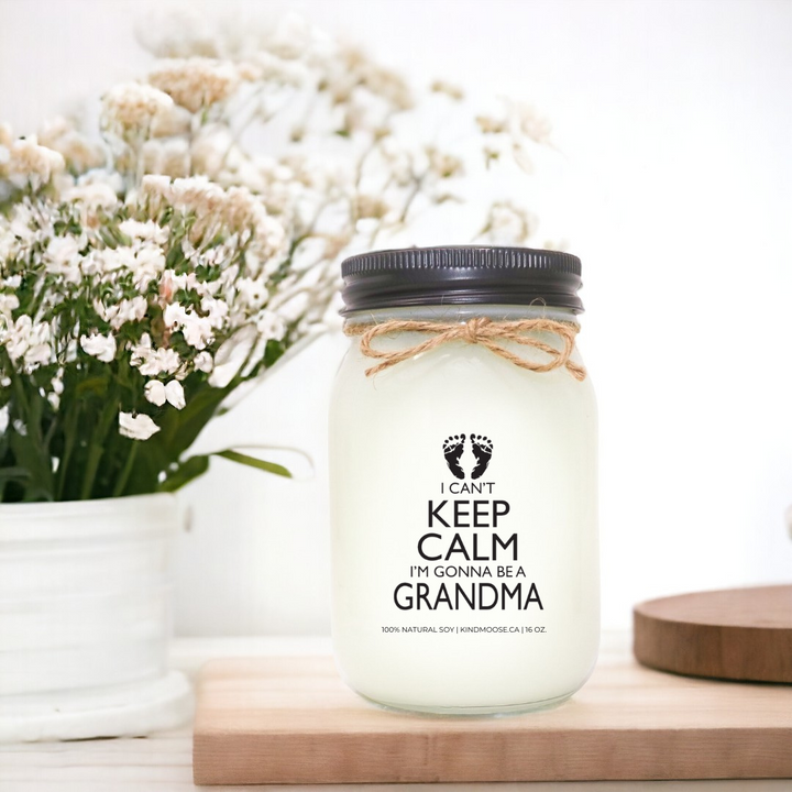 I CAN'T KEEP CALM I'M GONNA BE A GRANDMA - 16oz