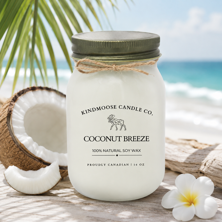 COCONUT BREEZE - 16oz Soy Candle