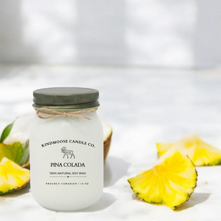 SOLD OUT - PINA COLADA Soy Wax Candle 16 oz