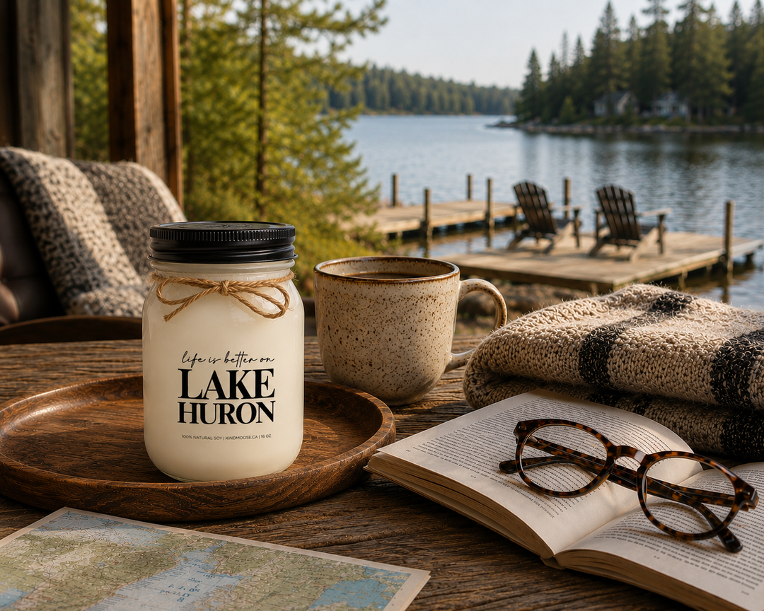 LIFE IS BETTER ON LAKE ROSSEAU - 16oz Soy Candle