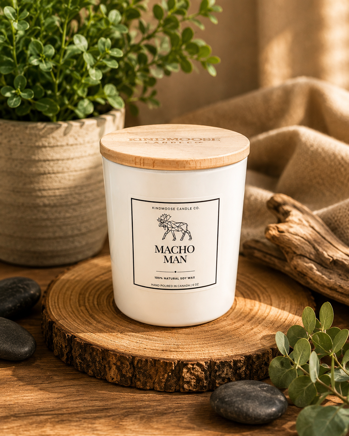 MACHO MAN - WHERE STRENGTH MEETS SOPHISTICATION - 6oz