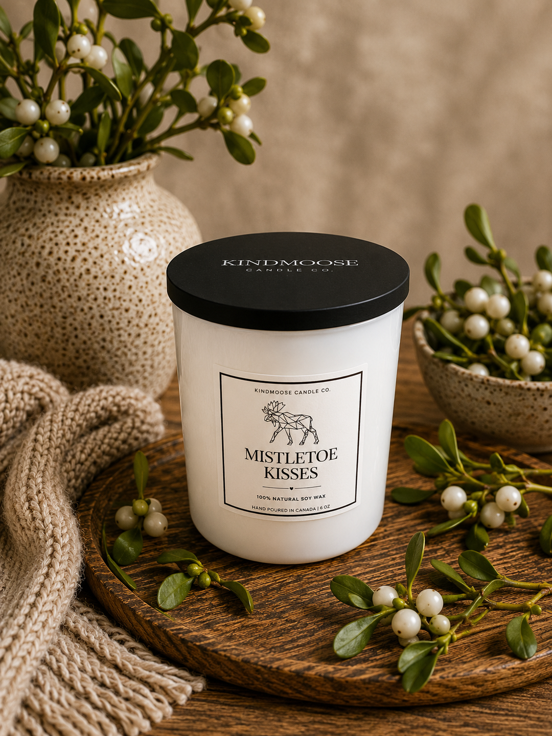 MISTLETOE KISSES - 6oz