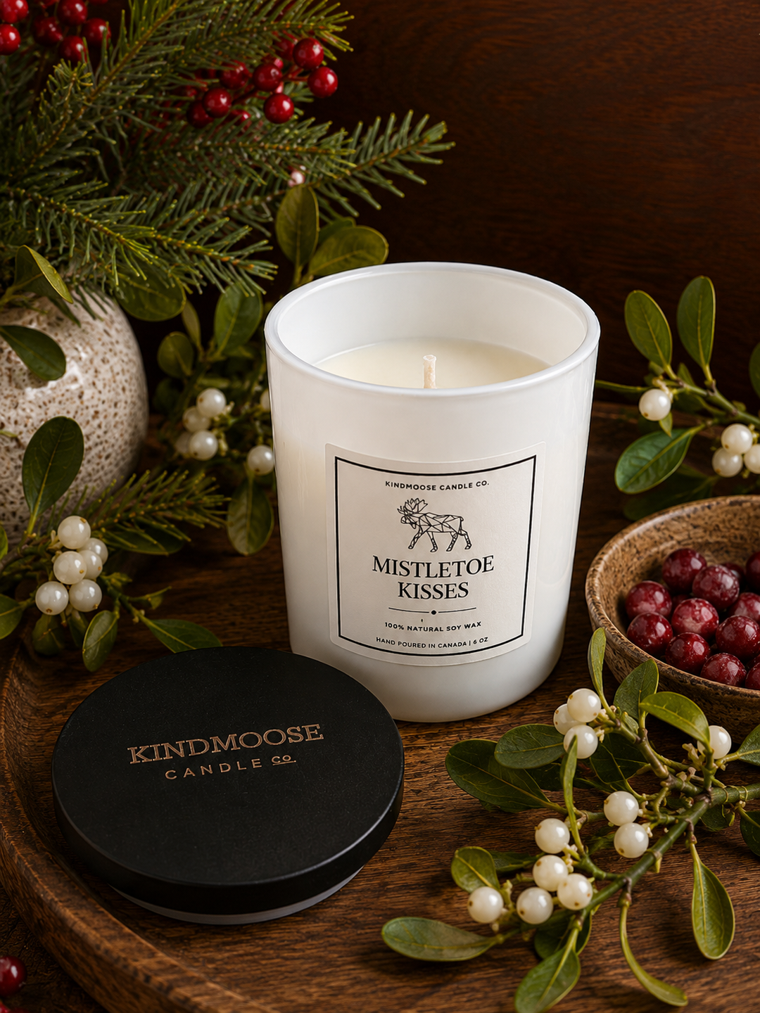 MISTLETOE KISSES - 6oz