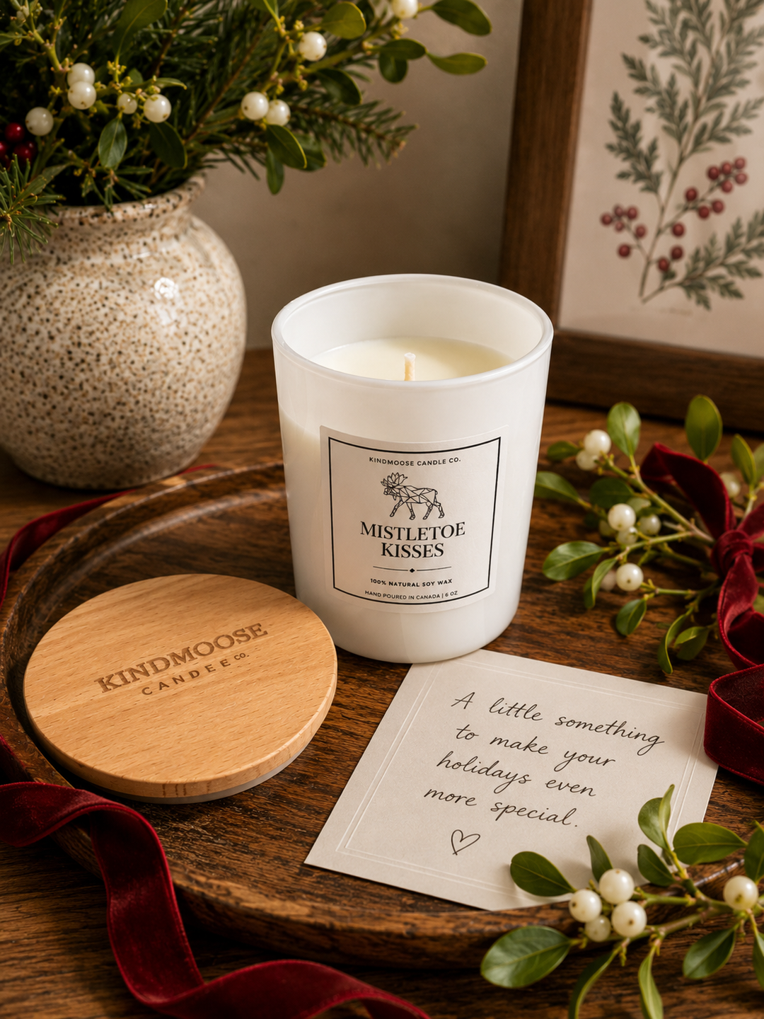 MISTLETOE KISSES - 6oz