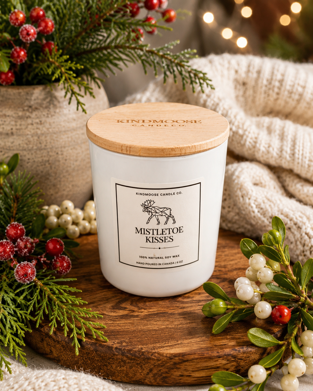 MISTLETOE KISSES - 6oz