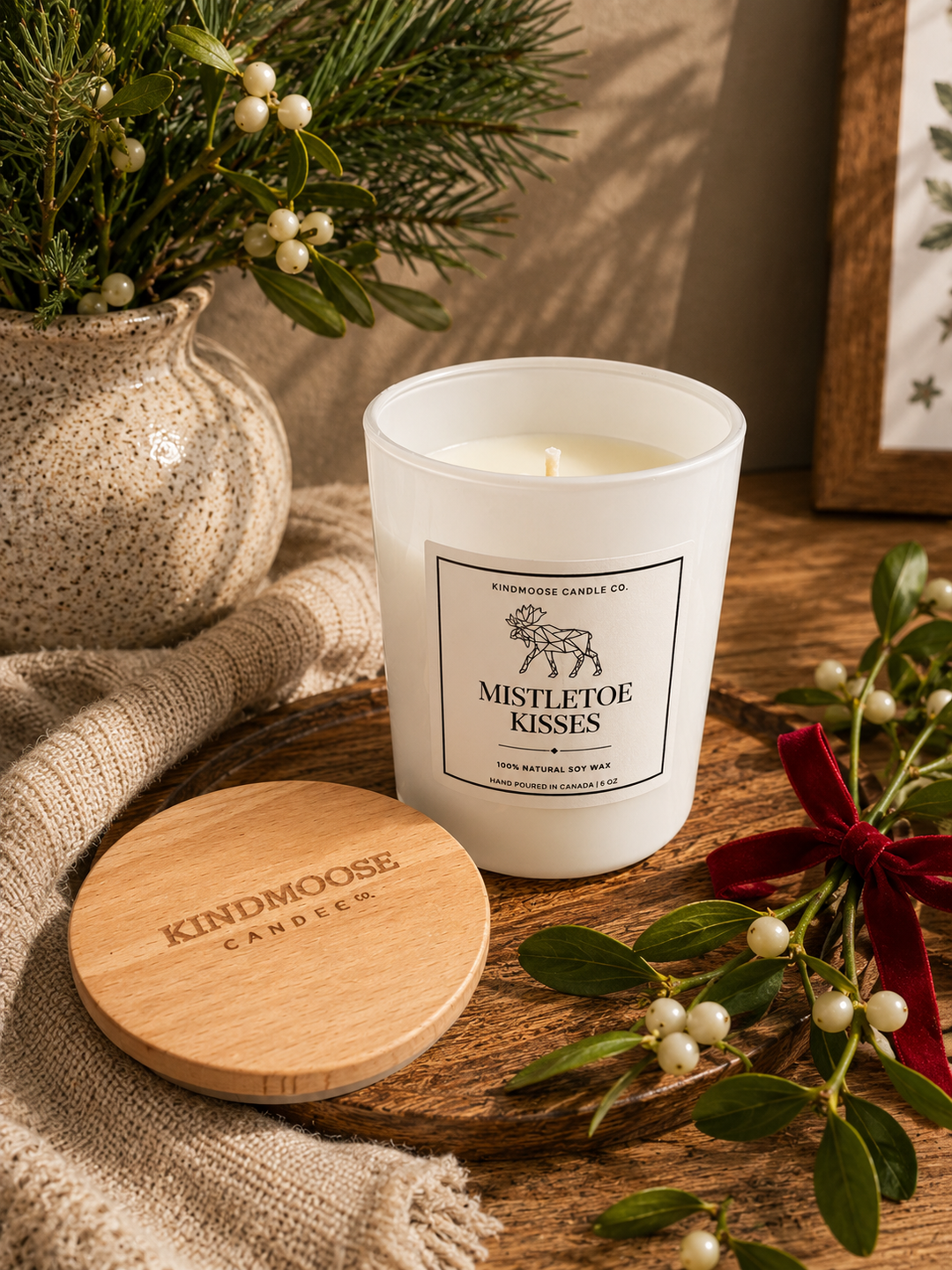 MISTLETOE KISSES - 6oz