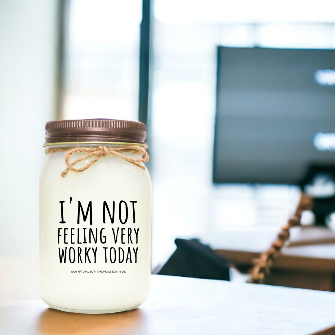 I'M NOT FEELING VERY WORKY TODAY -16oz