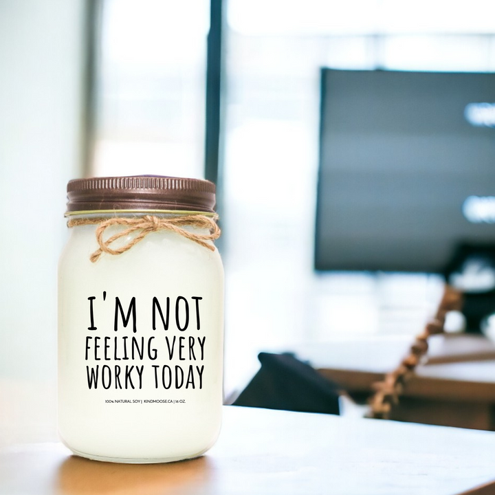 I'M NOT FEELING VERY WORKY TODAY -16oz