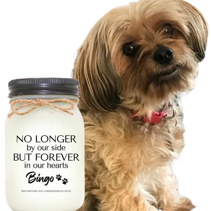 NO LONGER BY OUR SIDE, FOREVER IN OUR HEARTS - CUSTOMIZED