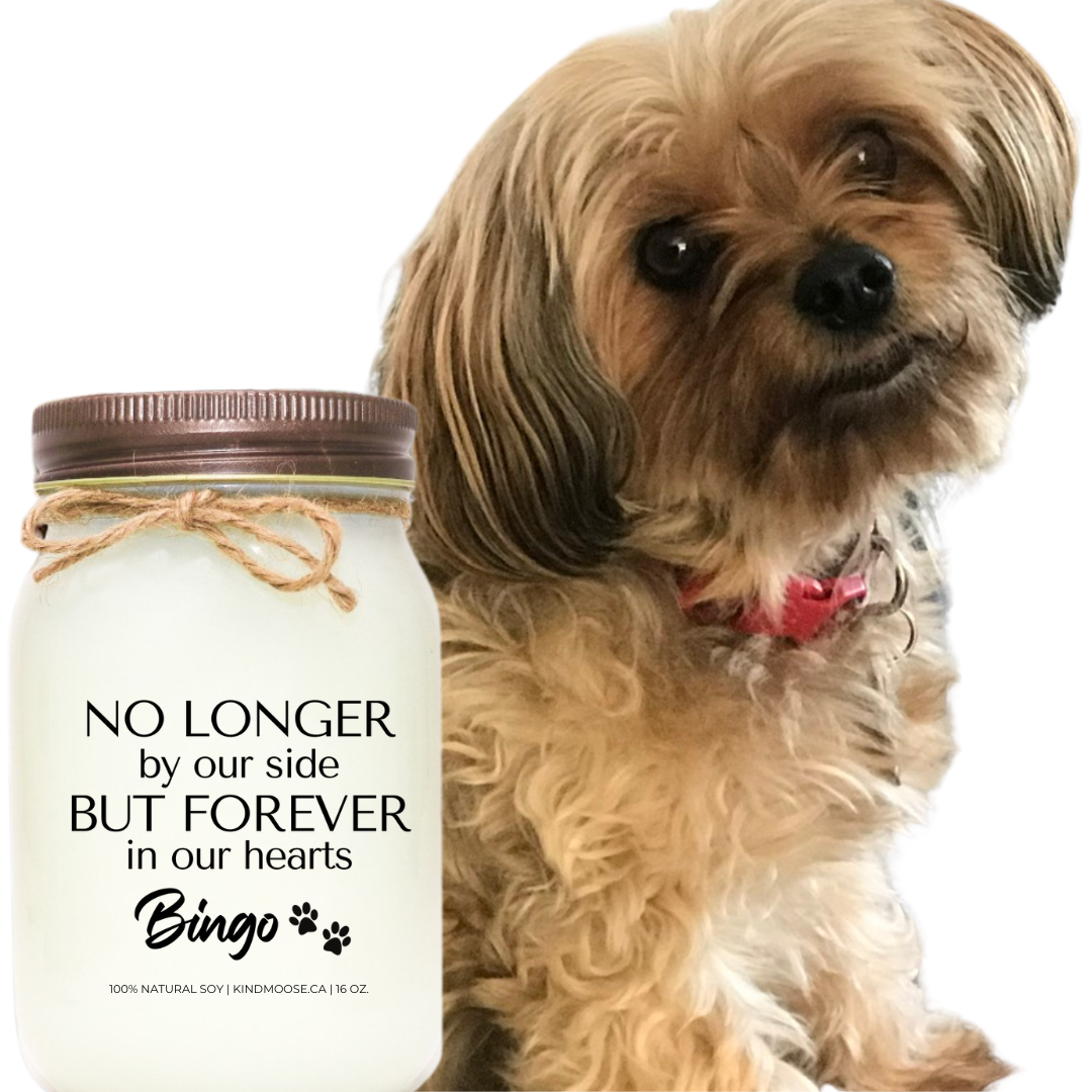 NO LONGER BY OUR SIDE, FOREVER IN OUR HEARTS - CUSTOMIZED